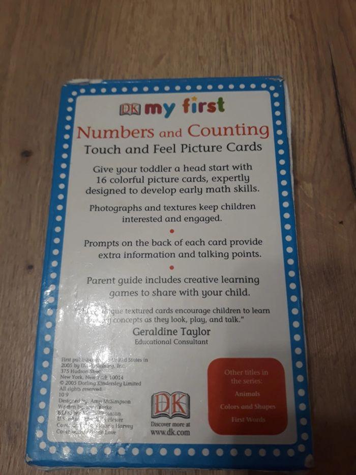 Set de cartes en anglais My numbers and counting - photo numéro 2