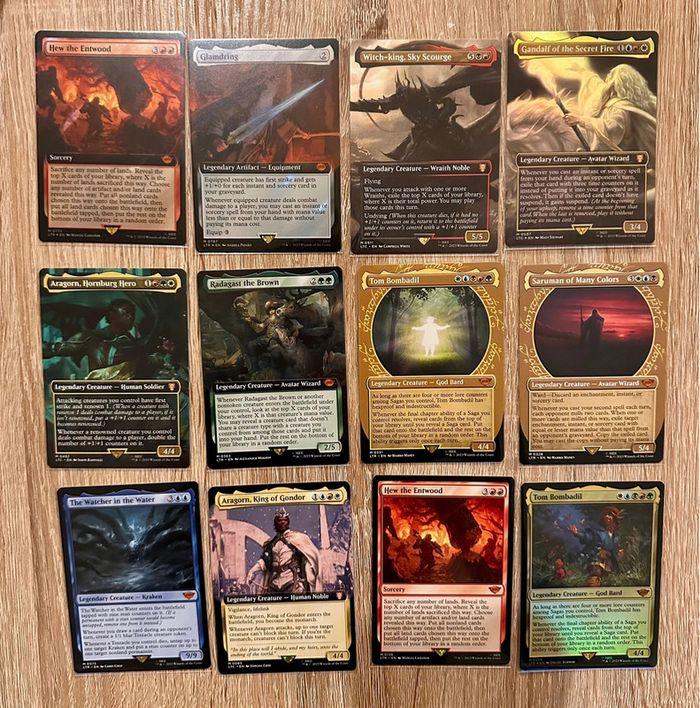 Lot de 700 cartes lord of the rings ( seigneur des anneaux) magic the gathering ENG - photo numéro 20