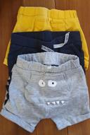 Lot 3 shorts 6 mois