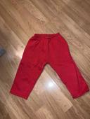 Pantalon rouge chaud 24 mois