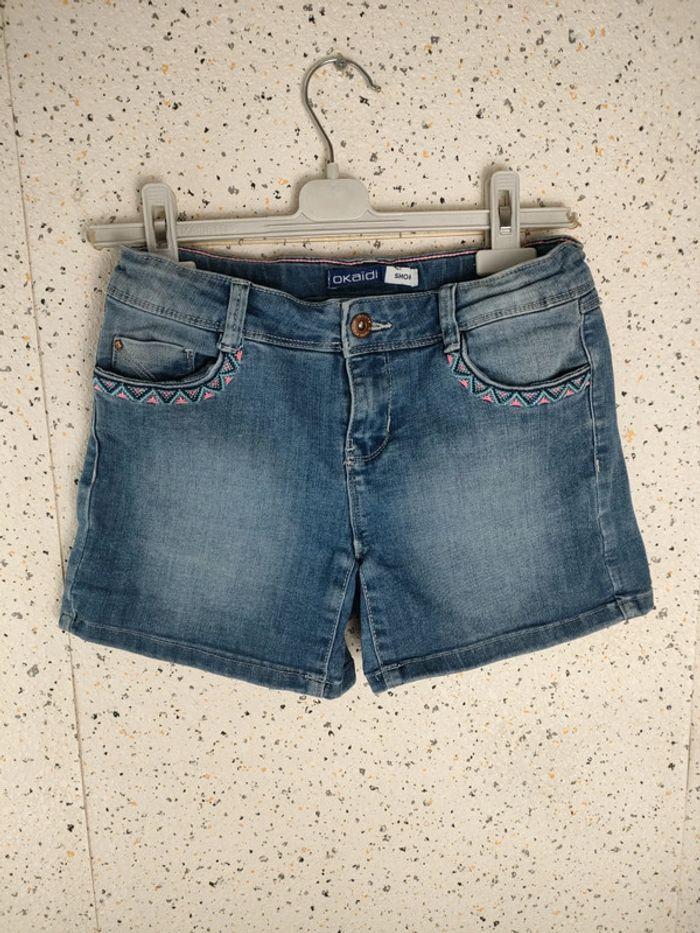 Short en jean enfant 12 ans - photo numéro 1