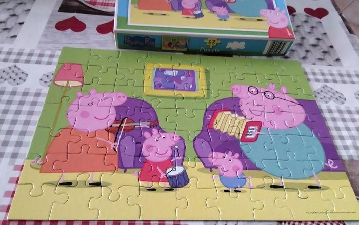 Puzzle Peppa Pig  63 pièces - photo numéro 3