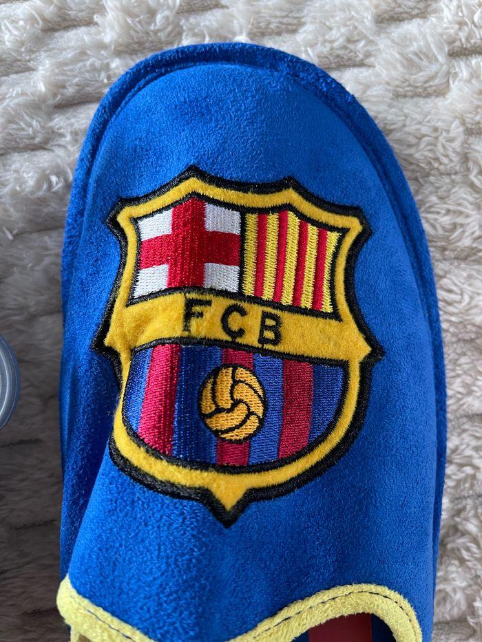 Chaussons FCBarcelone officiels - photo numéro 3