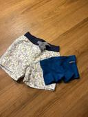 Lot shorts de bain 6 mois Petit Bateau + Decath