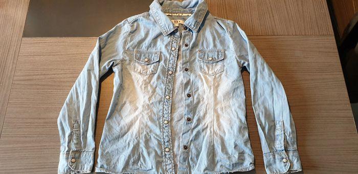 Veste en jeans clair 6/7ans - photo numéro 3