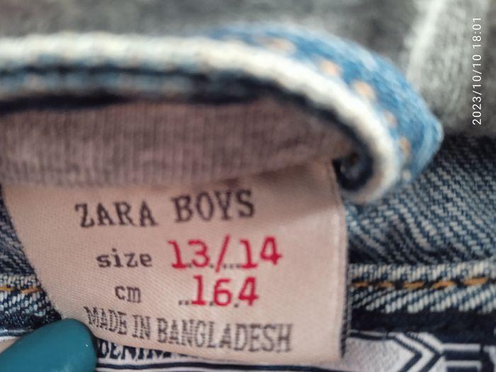 Veste en jeans à capuche " Zara" 13-14 ans - photo numéro 3