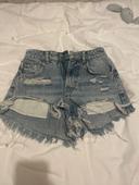 Short en jean