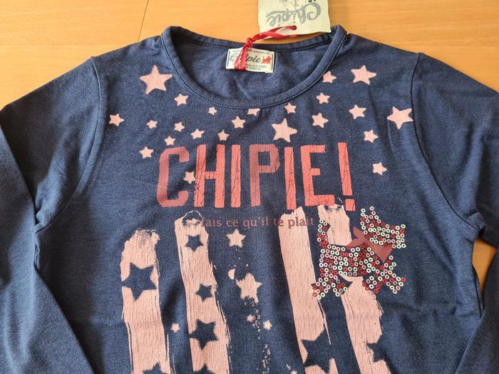 T-shirt Chipie en 6 ans neuf avec étiquette - photo numéro 2