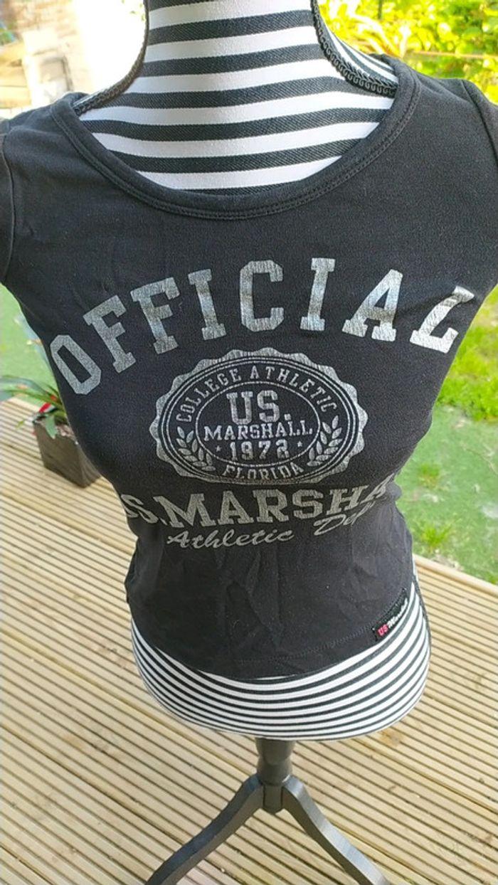 Tee-shirt US Marshall - photo numéro 1