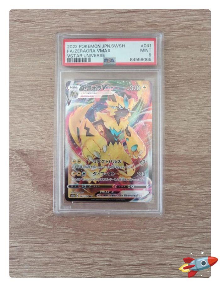 Carte pokémon PSA 9 Zeraora Japonais - photo numéro 1