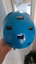 Casque protecteur enfant bleu