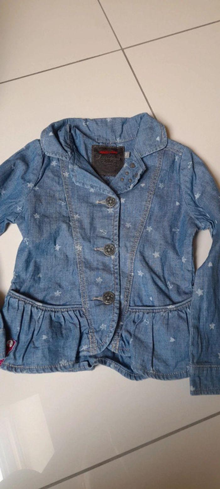 Veste en jeans Catimini 3 ans - photo numéro 1