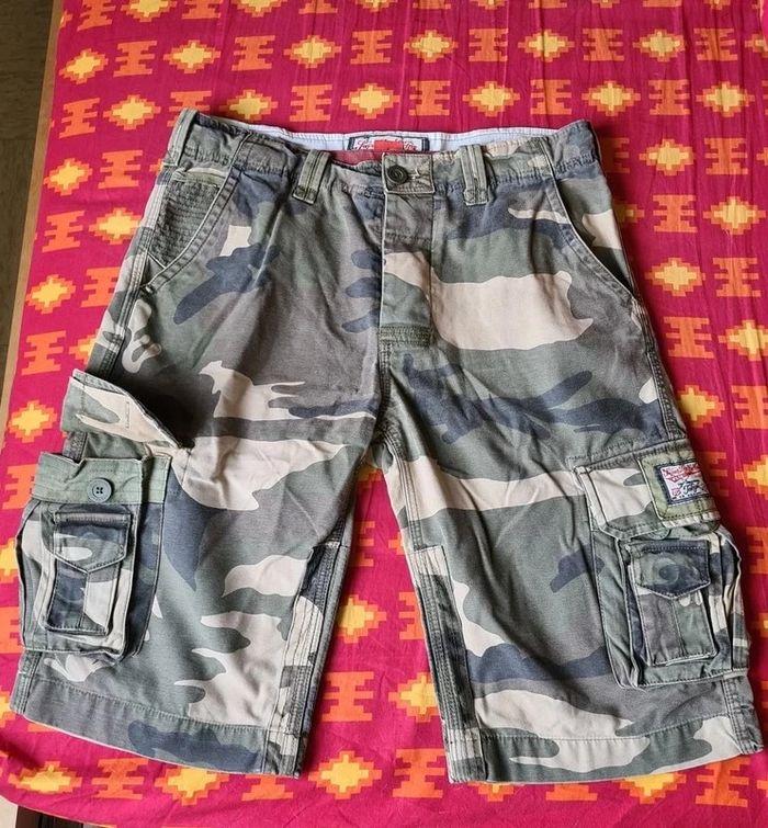 Short  cargo camouflage Superdry - photo numéro 1