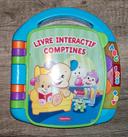 Livre intéractif comptine FisherPrice 6-36mois