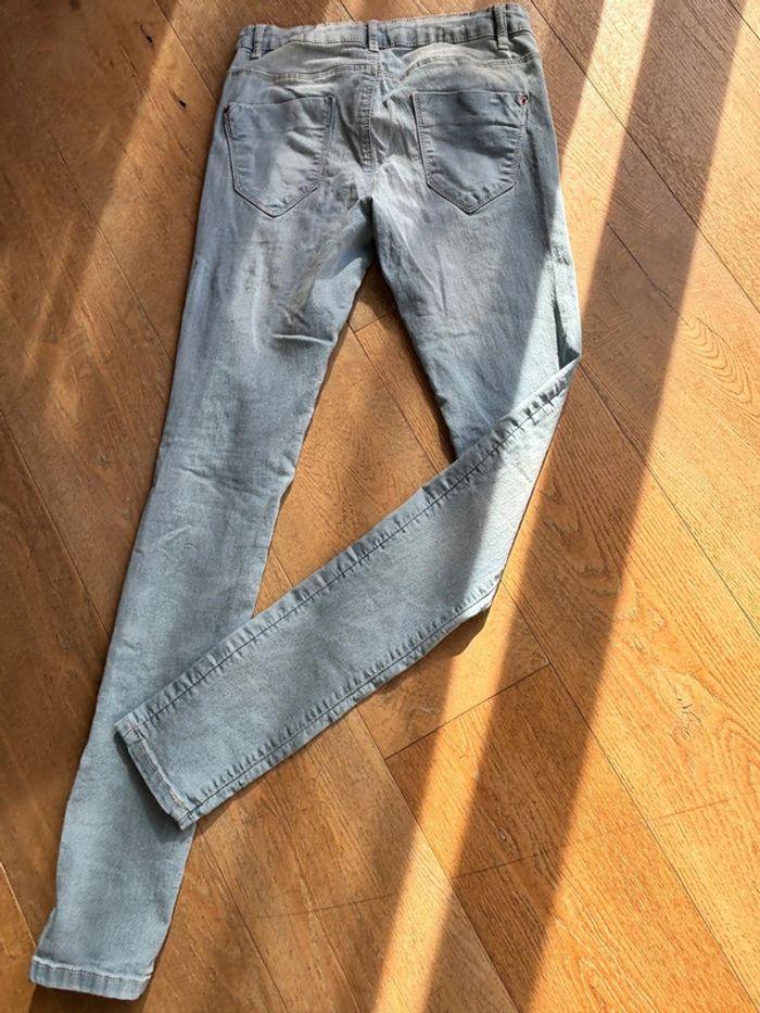 Jean skinny bleu clair Camaïeu T36 - photo numéro 2