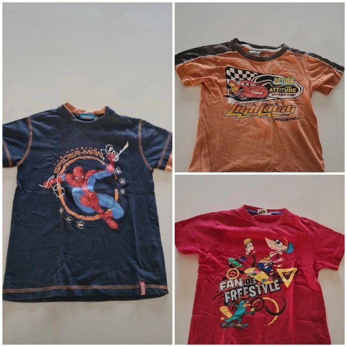 Lot de 3 tee shirts Disney 6 ans garçon - photo numéro 1