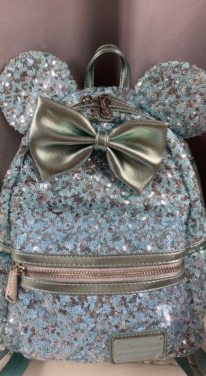 Sac a dos arendelle Disney sequin loungefly - photo numéro 2