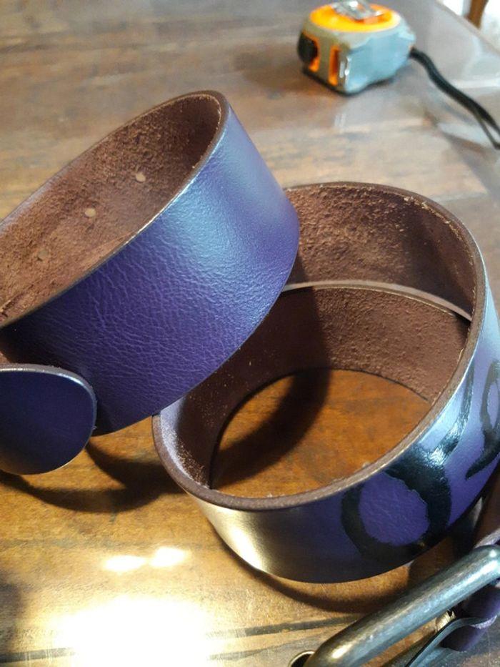 Ceinture pepe jeans violet cuir - photo numéro 19