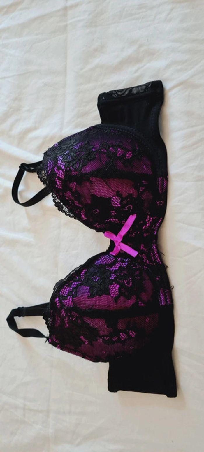 Soutien-gorge violet 90b - photo numéro 1