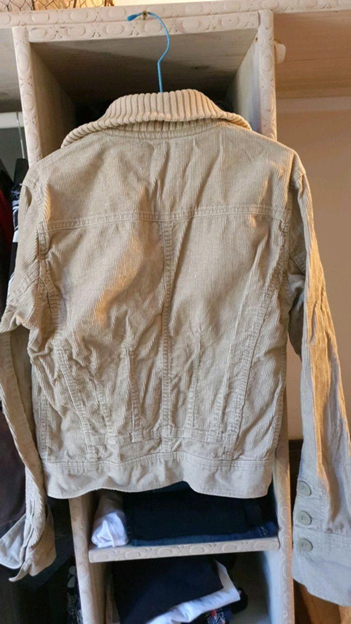 Blouson coton beige - photo numéro 4