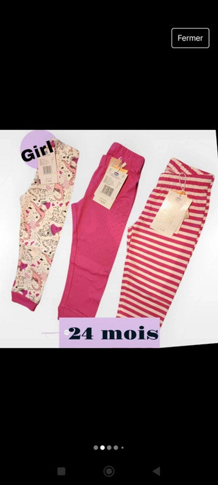 🚨🎁 Lot chicco pantalon fille 24 mois/pantalon 24 mois/set 24mesi/2anos
🚨 - photo numéro 2