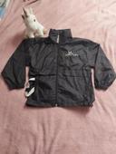 Imperméable noir 5-6 ans