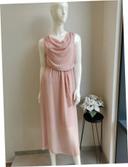 Robe longue rose pâle taille 36