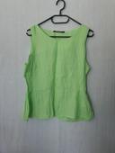 Jolie blouse vert menthe