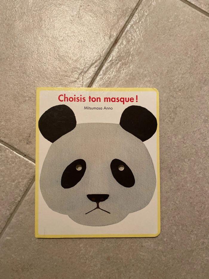 Livre choisis ton masque - photo numéro 1