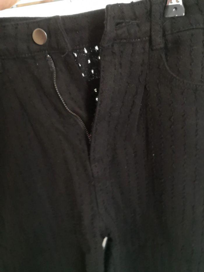 Pantalon noir ajouré taille XS (34) - photo numéro 3