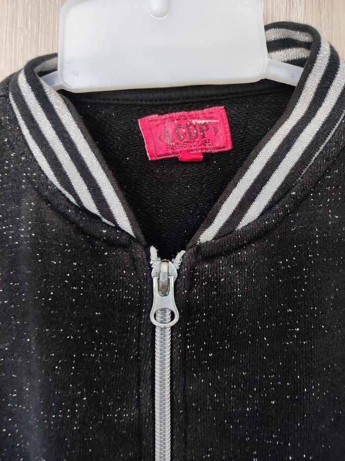 Veste noir paillettes 6 ans lcdp - photo numéro 3