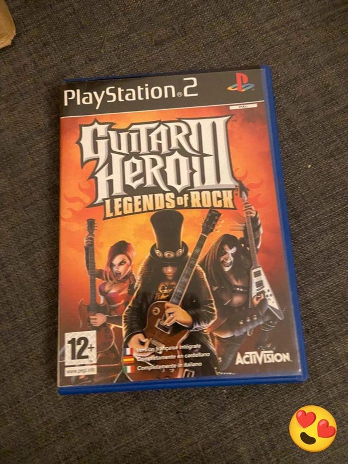 🧩 Jeux PS2 Guitar Hero III bon état 🧩 - photo numéro 2