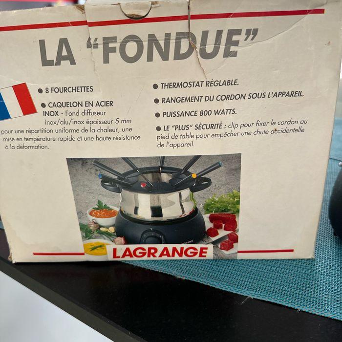 Appareil à fondue - photo numéro 3