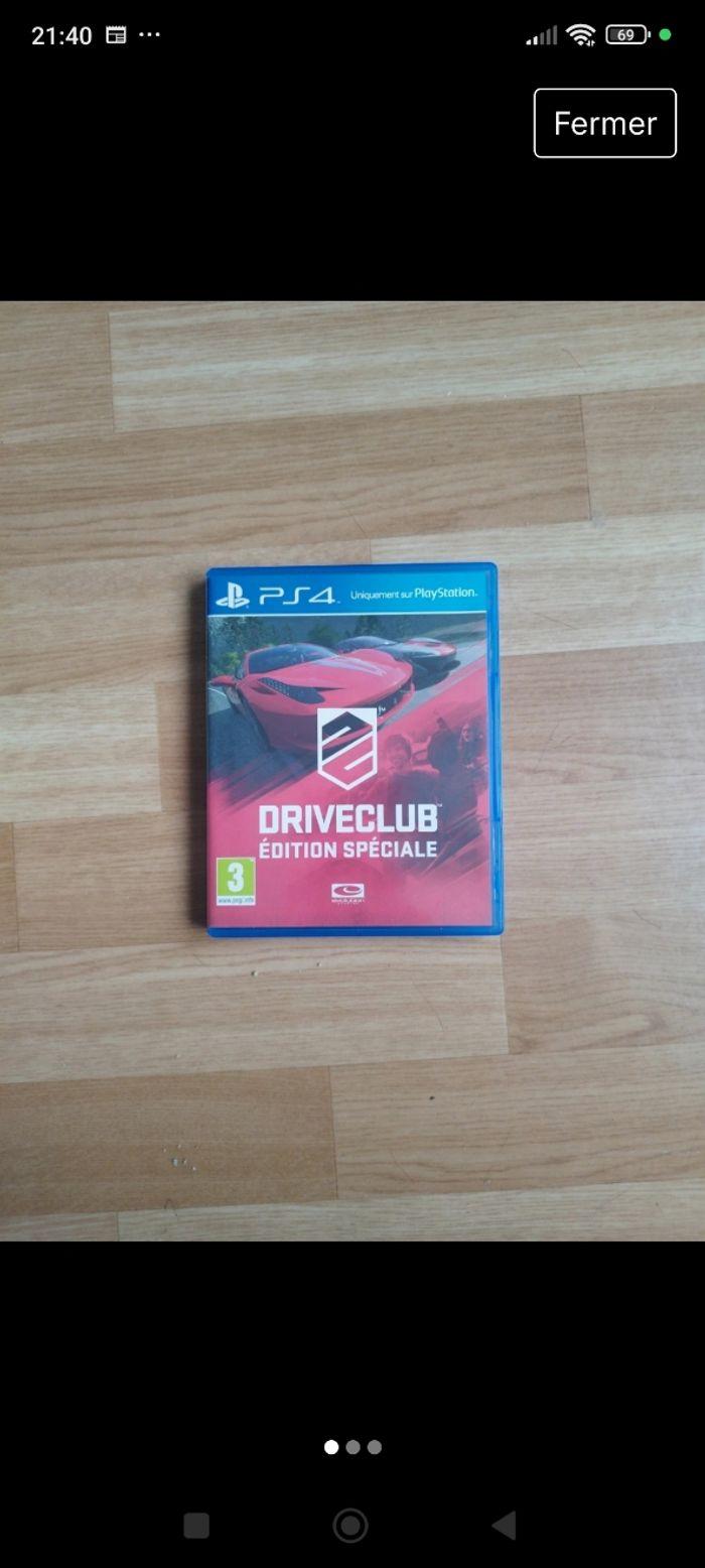 Jeu PS4 drive club - photo numéro 1