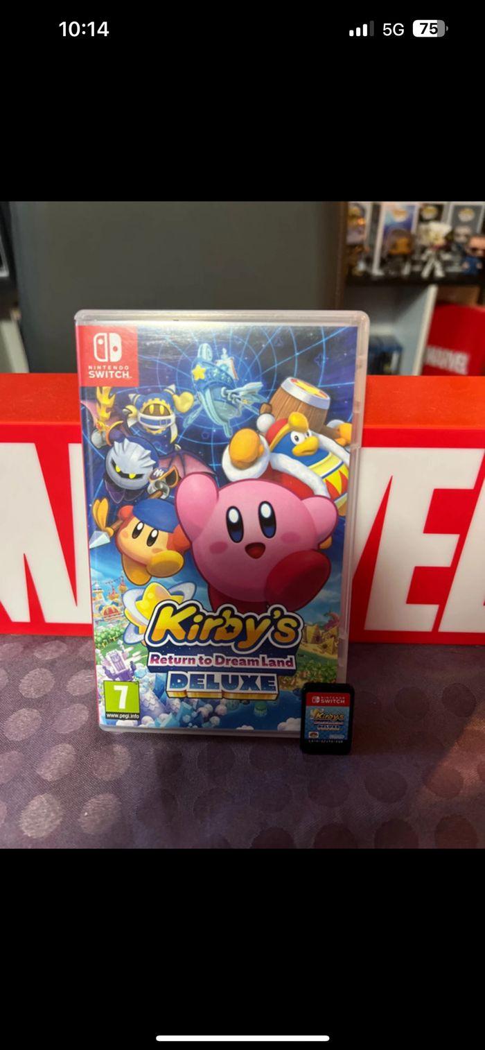 Jeu Nintendo Switch kirby s return to dreamlands - photo numéro 1