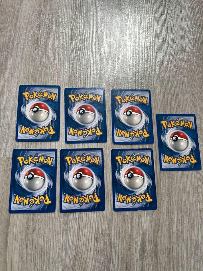 Lot de 7 cartes Pokémon édition 2 - photo numéro 2