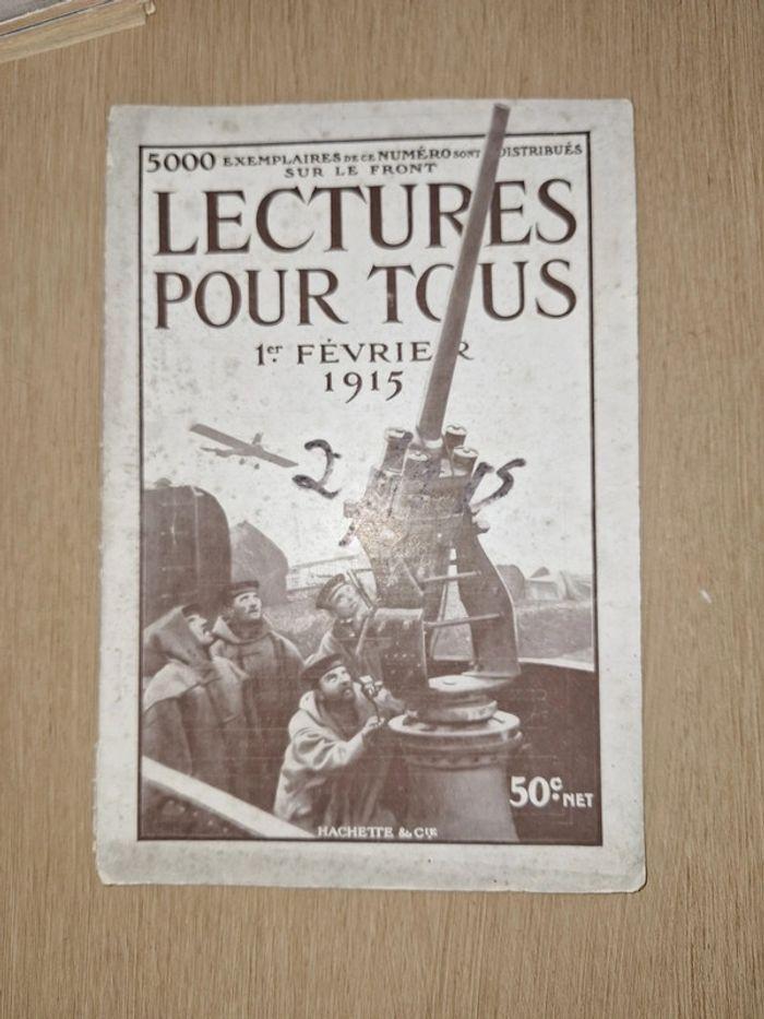 14-18/ revue lectures pour tous 1er Février 1915 - photo numéro 1