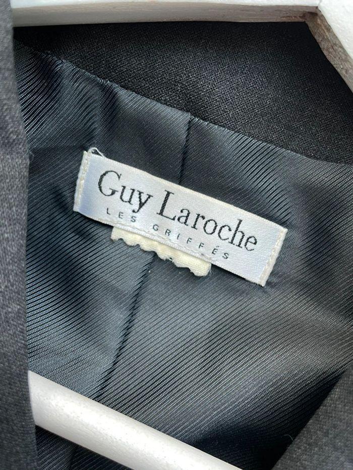 Blazer court anthracite marque Guy Laroche - photo numéro 7