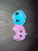 Lot de 2 petites peluches