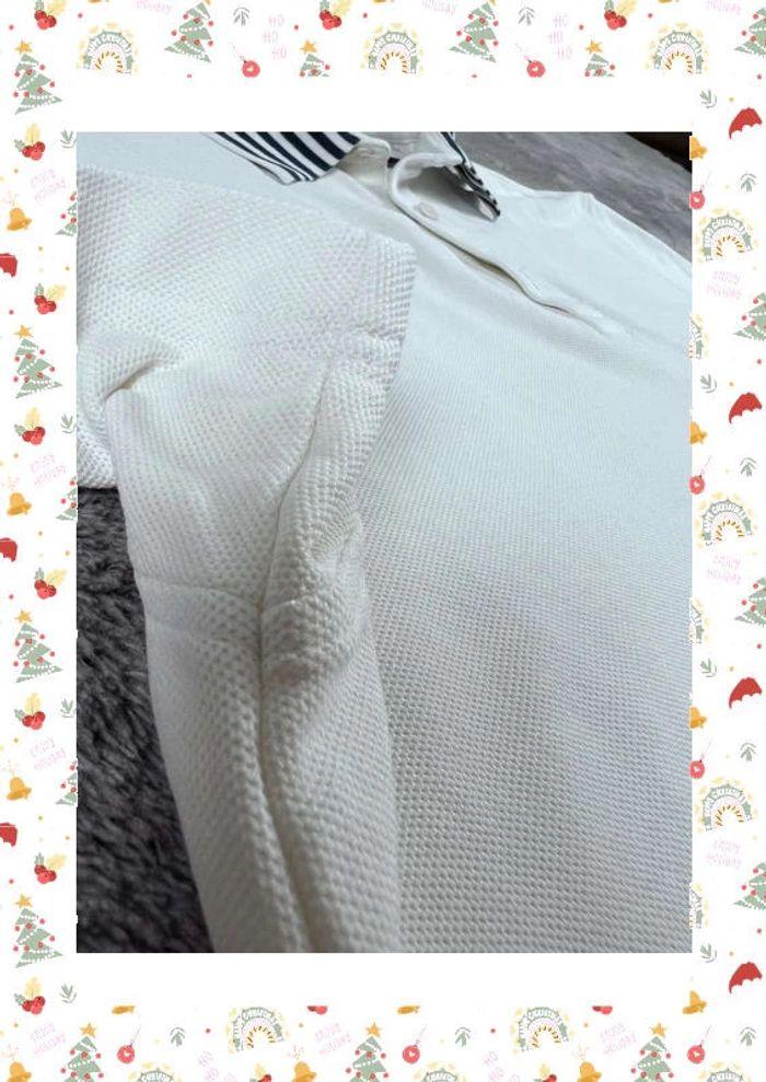 👕 Polo Nautica Logo Brodé Blanc Taille L 👕 - photo numéro 13