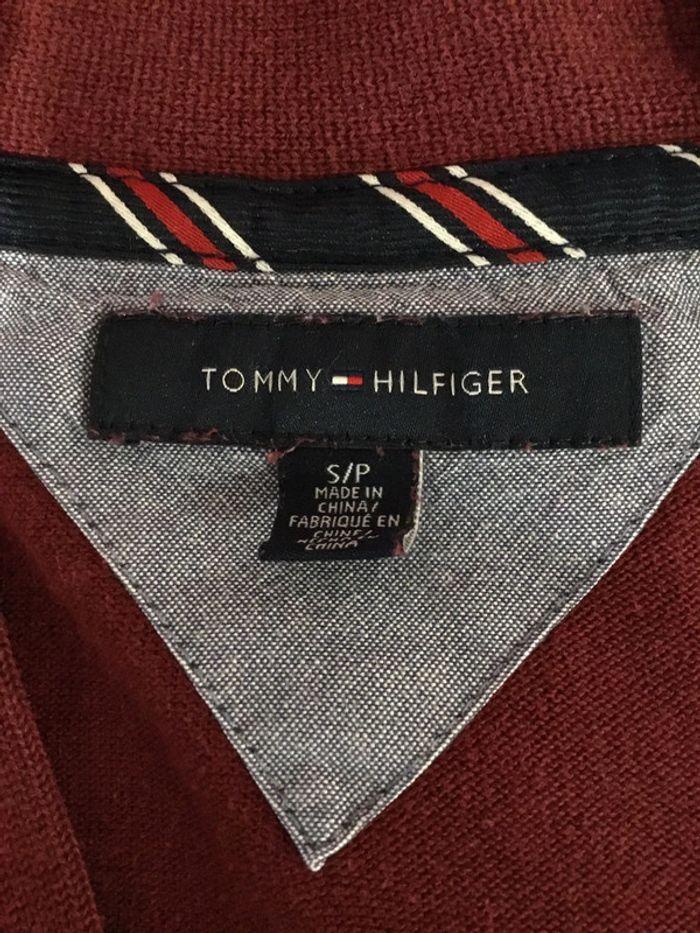 Gilet pour homme Tommy Hilfiger bordeaux taille S 072 - photo numéro 10