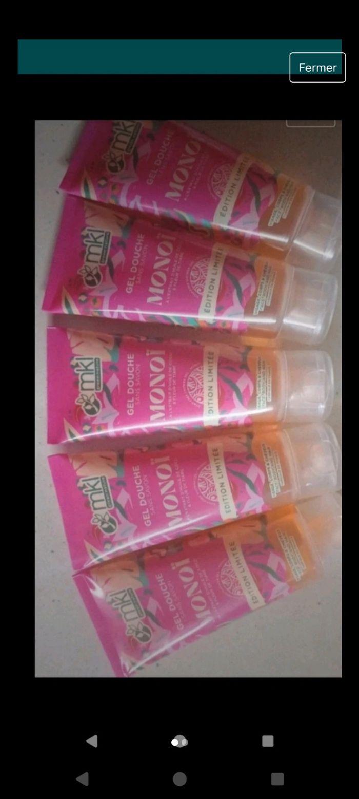 Lot de gel  douche