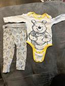 Ensemble body/pantalon Winnie l’ourson 12 mois