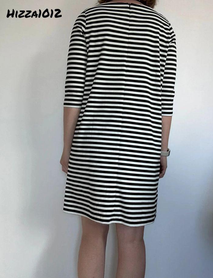 Robe marinière noire et blanche Esmara taille 38/40 💖 - photo numéro 5