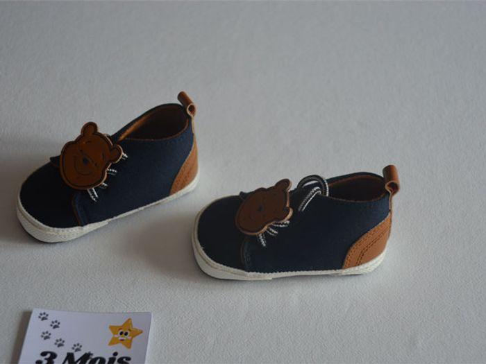 Chaussures Winnie The Pooh Disney marine/camel 3/6 mois - photo numéro 2