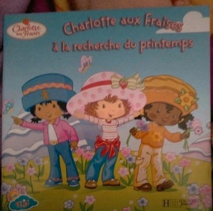 Livre charlotte aux fraises