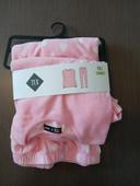 Pyjamas en velours fille rose 13/14 ans