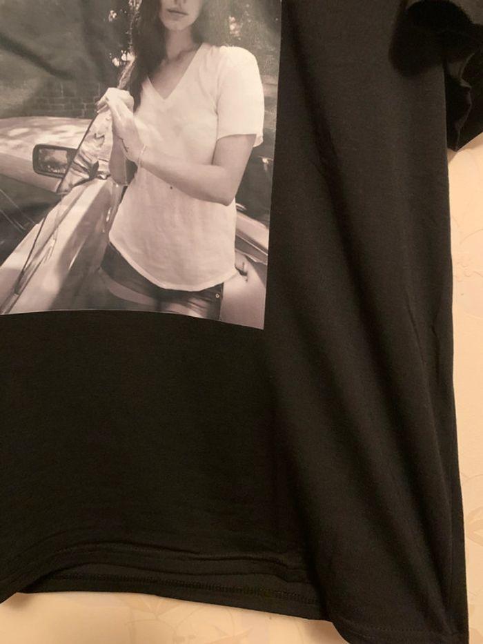 T-shirt noir Lana Del Rey taille L - photo numéro 4