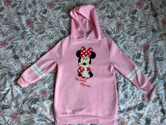 Sweat à capuche Minnie Mouse pour enfant - Neuf taille 4 ans - photo numéro 1