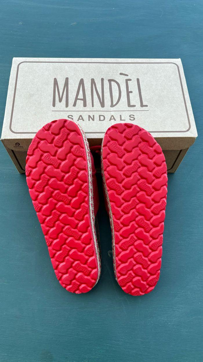 Sandales Mandel rouge neuve - photo numéro 3